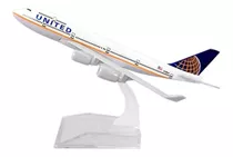 Miniatura Avião United Boeing Airbus Vários Modelos Coleção