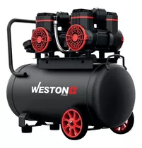 Compresor Aire Libre De Aceite 40lt 2.5hp Silencioso Weston