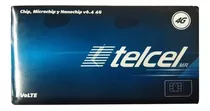 Chip Express Telcel Cdmx  Incluye Recarga De $50