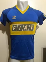 Camiseta Boca adidas 1990 1991 Fiat Latorre #11 Argentina S