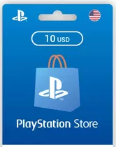 Tarjeta Playstation Store - Region Usa - 10 Usd