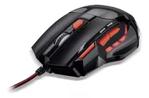 Mouse Gamer Multilaser Fire Button 7 Botão 2400 Dpi M236