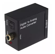 Convertidor De Audio Digital Óptico/coaxial A Análogo Rca