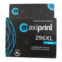 Maxiprint Mxp-296c Cartucho Compatible Con Epson T296 Cian
