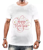 Camisa Camiseta Feliz Ano Novo Happy New Year 2022 Férias 28