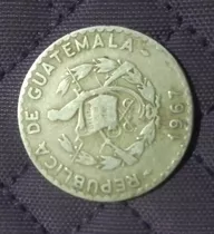 Moneda De 25 Centavos De Quetzal Guatemalteco