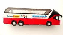 Miniatura Carrinho Ônibus Express Ferro C/ Plástico 19 Cm