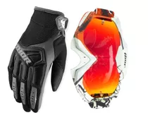 Set Guantes Thor + Antiparras Thor Moto Motocross Enduro Mtb