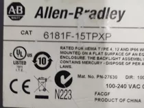 Pc Industrial Allen Bradley 6181f-15tpxp