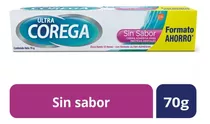 Adhesivo Dental Corega Ultra Crema Sin Sabor 70g