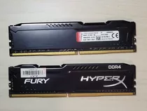 2x Memorias 8gb (16gb) Ddr4 2133mhz Kingston Hyperx Fury