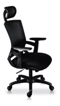 Silla Sillon De Oficina Ejecutivo Malla Base Cromada