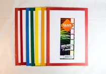 Papel Moldura A3 7 Cores Kit 2 Pacotes 