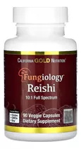 Cogumelo Orgânico Reishi 600mg California Gold 90 Cápsulas
