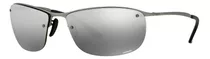 Tienda Oficial - Anteojos De Sol Ray Ban 3542 Chromance Color 029/5j Color De La Lente Silver Color De La Varilla Matte Gunmetal Color Del Armazón Matte Gunmetal Talle 63- Único Existente