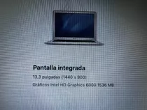 Apple Macbook Air 13 Core I5 1,6 Ghz Intel Core I5.