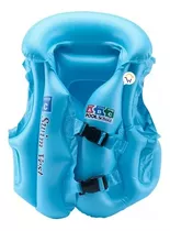 Chaleco Salvavidas Inflable Flotador Piscina Broches Md-291