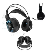 Fone Ouvido Headset Gamer Pro 7.1 Canais Fones Rubber Rgb