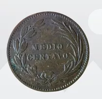 Ecuador Medio Centavo 1890h