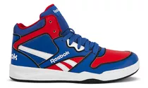 Zapatillas Reebok Bb4500 Court Azul Rojo Niño