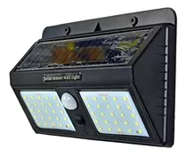 Reflector Y Panel Solar De 40 Led Y 12w + Sensor Movimiento 