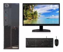 Cpu Lenovo M90p Core I5 8gb Ssd 120gb + Monitor 20