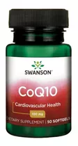 Coenzima Q10 Swanson Usa 50softgel X 100mg Envio Gratis!