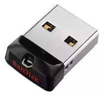 Pendrive Sandisk Cruzer Fit 8gb 2.0 Preto