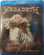 (2022) Megadeth - A Night In Buenos Aires (blu-ray, Nuevo)