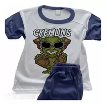 Pijamas Personalizadas Sublimadas Estampadas Gremlins - 7634