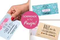 Vales De Amor. Detalles Y Regalos Para Parejas