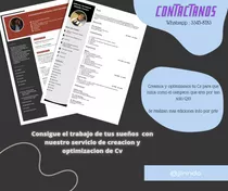 Servicio De Creacion Y Optimizacion De Curriculums