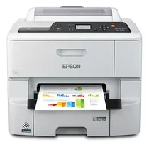 Impresora Epson Workforce Pro Wf-6090 Cartucho Alto Rend. Color Blanco 100v/240v
