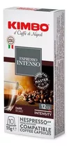Café Kimbo Italiano Intenso Cápsulas Compatibles Nespresso