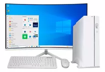 Computador Pc Slim Branco I5 4ªg 16gb Ram Ssd 480gb Tela 23