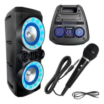 Caixa Bluetooth Bateria Neon X 300w Multilaser + Microfone