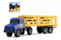 Caminhão Com Carreta - Strada Trucks - Horse Strada Com 4 C