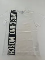 Remera Marca Moschino Para Niños Original Talle 8