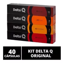 40 Cápsulas Delta Q  Degustação Café - Cafeteira Delta Q