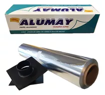 Papel De Aluminio 30 Cm X 100 Metros - 3 Rollos