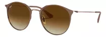 Ray Ban Rb3547 9071/55 Dorado Polish Marrón Degradé 9071/51