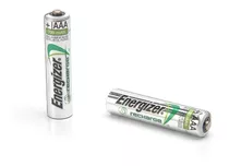 Paquete 2pz Pilas Aaa Recargable Energizer Con Cargador 1.2v