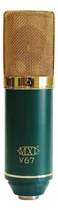 Micrófono Mxl V67g Condensador Cardioide Color Verde/dorado
