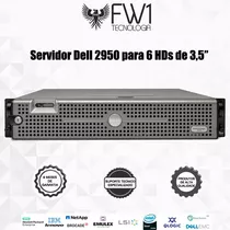 Servidor Dell 2950 2x Quadcore 32gb 2x 1tb Sas