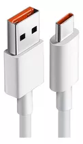 Xiaomi Cable De Carga/datos Tipo A, Tipo C, Carga Rápida, 1m Color Blanco