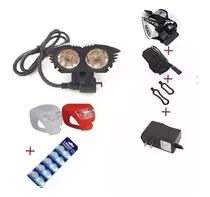 Conjunto De Luces Bicicleta Walee: Linterna Frontal, 2 Luces