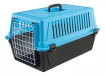 Jaulas Transportadora Para Perros Gatos + S/cargo Color Azul