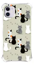 Capa Capinha De Celular Personalizada Gatinho Estampa 011