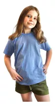 Remera Niño Niña Algodón Mercerizado Unisex Varios Colores