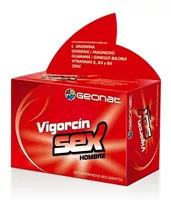 Geonat Vigorcin Sex Hombre Potenciador Sexual X 60 Comp Sabor No